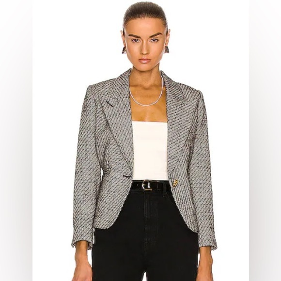 Smythe 90s shrunken single breasted blazer - Picture 3 of 13